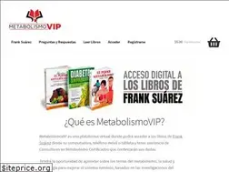 Sites similar to metabolismovip.com
