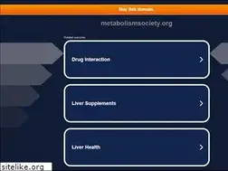 Sites similar to metabolismsociety.org