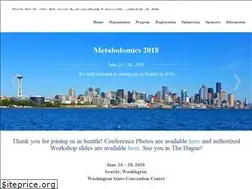 Sites similar to metabolomics2018.org
