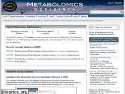 Sites similar to metabolomicsworkbench.org