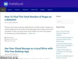 Sites similar to metabust.com