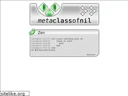 Sites similar to metaclassofnil.com