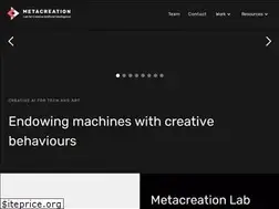 Sites similar to metacreation.net