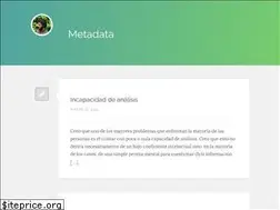 Sites similar to metadata.mx