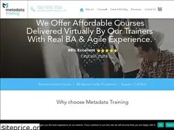 Sites similar to metadatatraining.co.uk