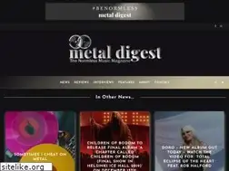Sites similar to metal-digest.com