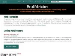 Sites similar to metal-fabricators.org