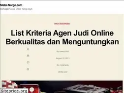 Sites similar to metal-norge.com