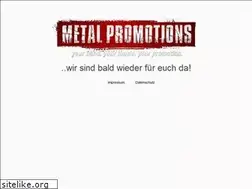 Sites similar to metal-promotions.de