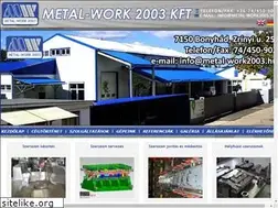 Sites similar to metal-work2003.hu