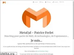 Sites similar to metal3d.org