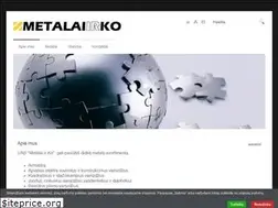 Sites similar to metalaiirko.lt
