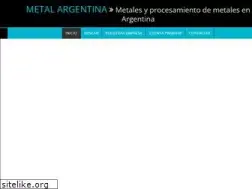 Sites similar to metalargentina.com