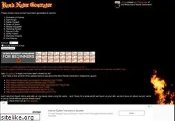 Sites similar to metalbandnamegenerator.com