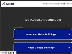 Sites similar to metalbuildingsinc.com