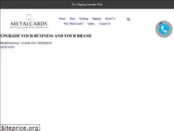 Sites similar to metalcards.com.au
