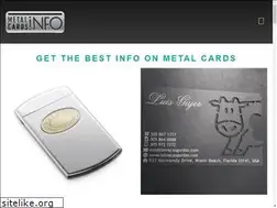 Sites similar to metalcards.info