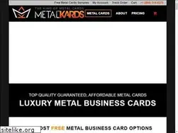 Sites similar to metalcards.org