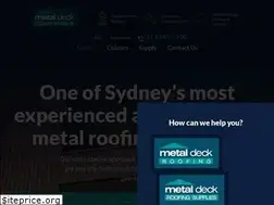 Sites similar to metaldeck.com.au