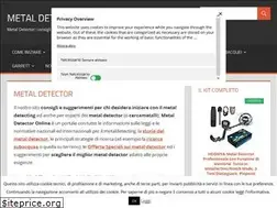 Sites similar to metaldetectoronline.it