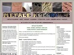 Sites similar to metale-kolorowe.eu