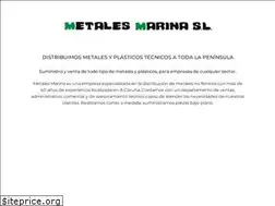 Sites similar to metalesmarina.es