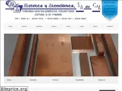 Sites similar to metalesyaleaciones.com