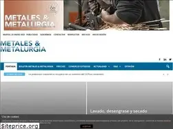 Sites similar to metalesymetalurgia.com