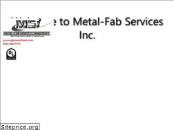 Sites similar to metalfabserviceindustries.com