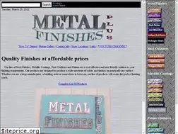 Sites similar to metalfinishesplus.com