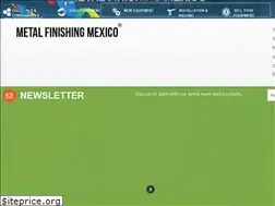 Sites similar to metalfinishingmexico.com