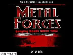 Sites similar to metalforcesmagazine.com