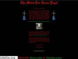Sites similar to metalforjesus.org