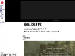 Sites similar to metalgear.fandom.com
