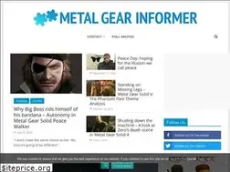 Sites similar to metalgearinformer.com