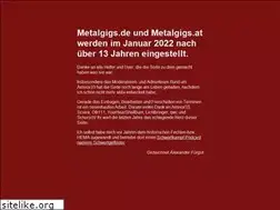 Sites similar to metalgigs.at