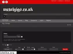 Sites similar to metalgigs.co.uk
