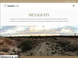 Sites similar to metalicity.com.au