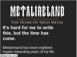 Sites similar to metalireland.com