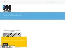Sites similar to metalis.ba