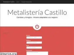 Sites similar to metalisteriacastillo.com