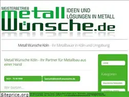 Sites similar to metall-wuensche.de