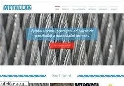Sites similar to metallan.cz