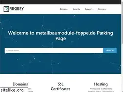 Sites similar to metallbaumodule-foppe.de