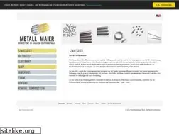 Sites similar to metallbearbeitung-maier.de