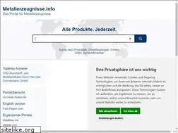Sites similar to metallerzeugnisse.info