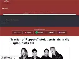 Sites similar to metallica.de