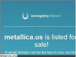 Sites similar to metallica.us