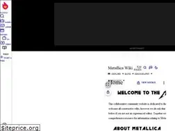 Sites similar to metallica.wikia.com