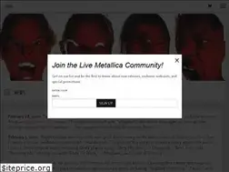 Sites similar to metallicalive.com